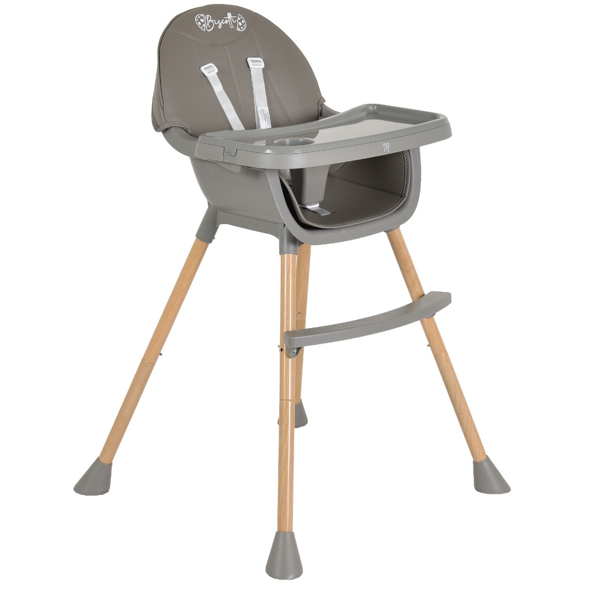 Moni Biscotti Grey 2-in-1 Kinderstoel