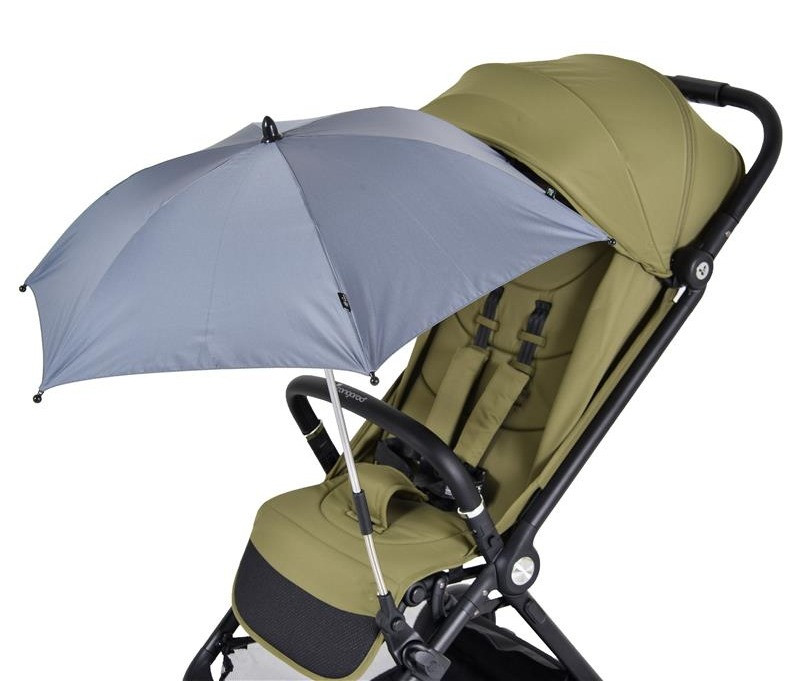 Moni Dark Grey Universele UV Buggy Parasol