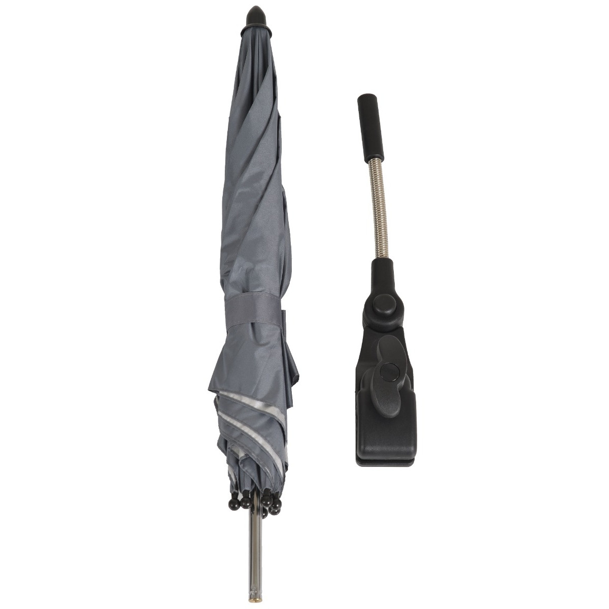 Moni Dark Grey Universele UV Buggy Parasol