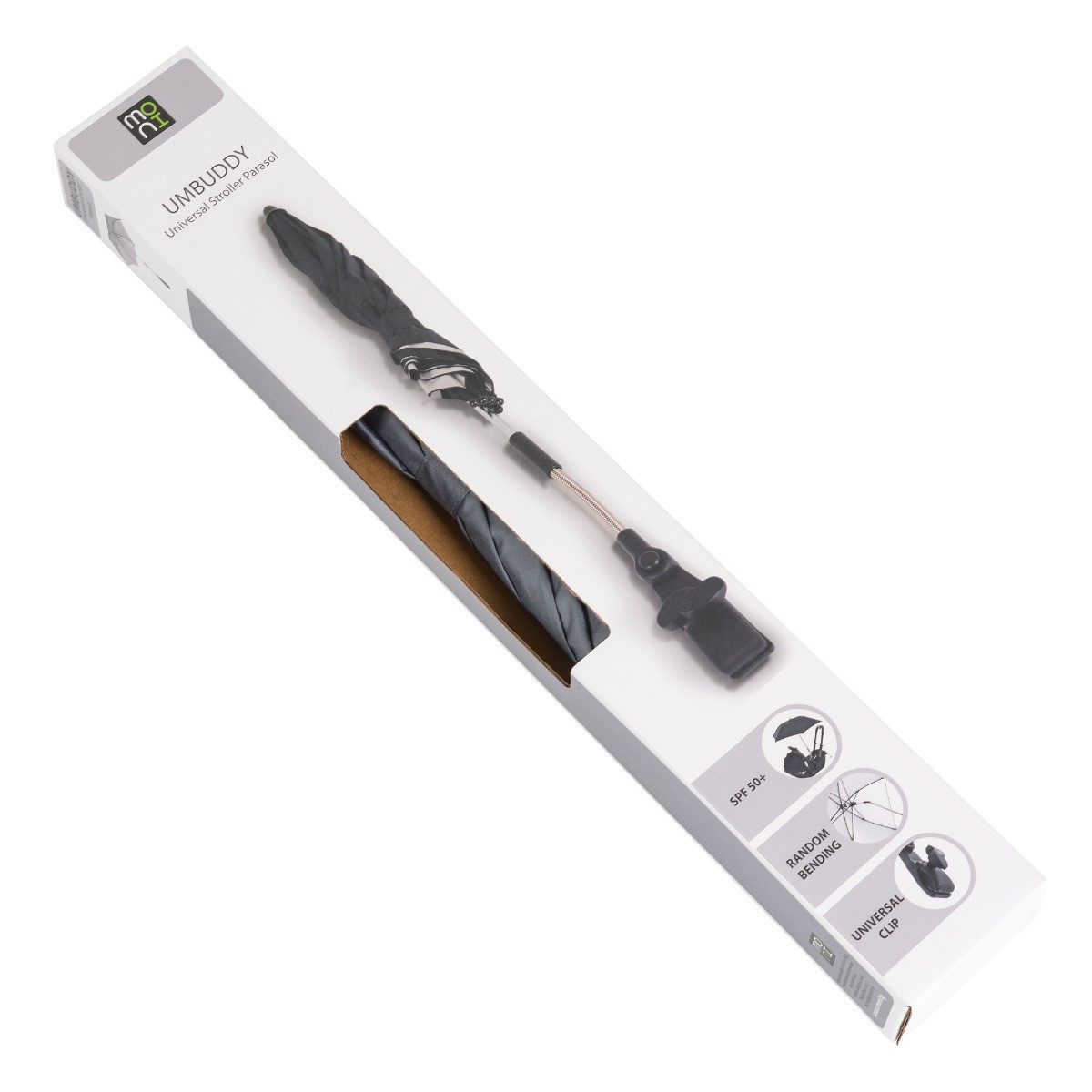 Moni Dark Green Universele UV Buggy Parasol