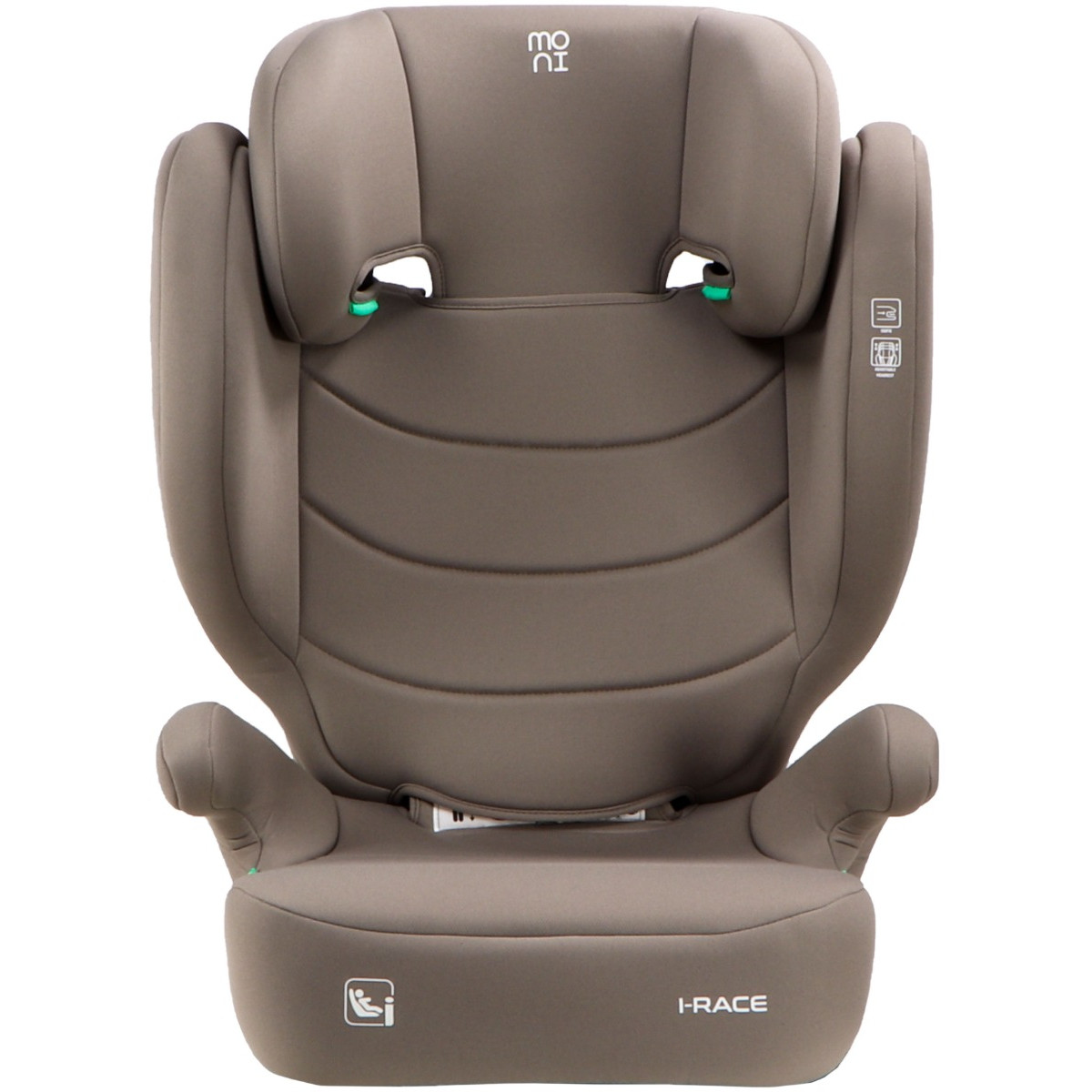 Moni i-Race Cool Beige 100-150 cm Isofix i-Size Autostoel