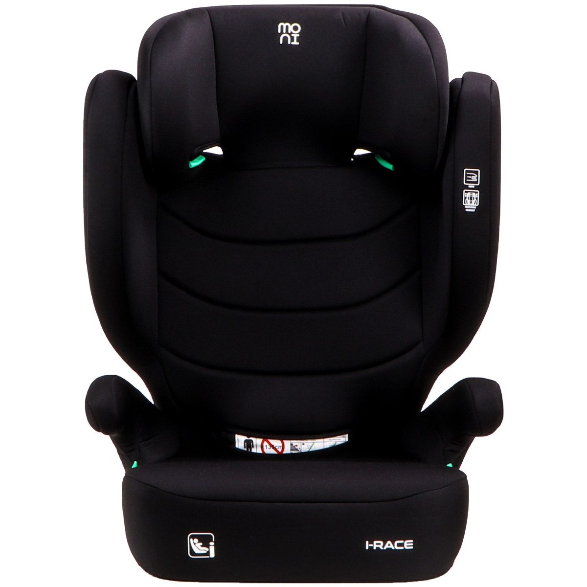 Moni i-Race Cosmo Black 100-150 cm Isofix i-Size Autostoel