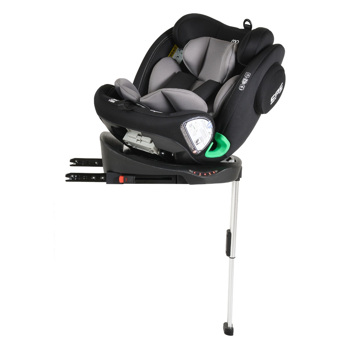 Moni Legend Grey 40-150 cm 360° i-Size Autostoel