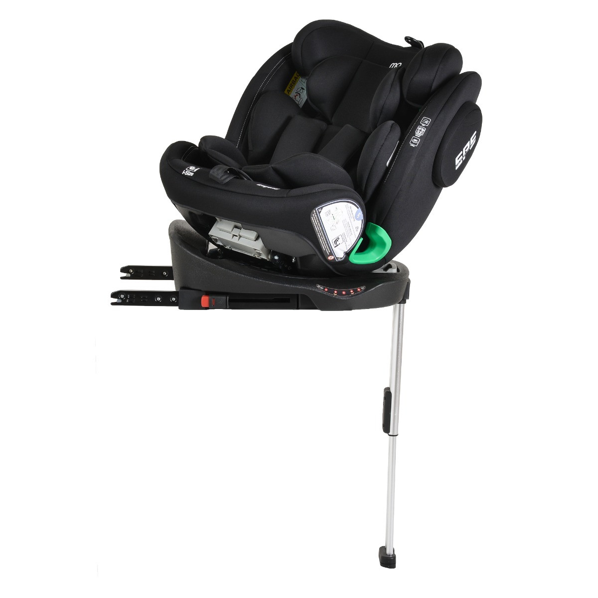 Moni Legend Black 40-150 cm 360° i-Size Autostoel