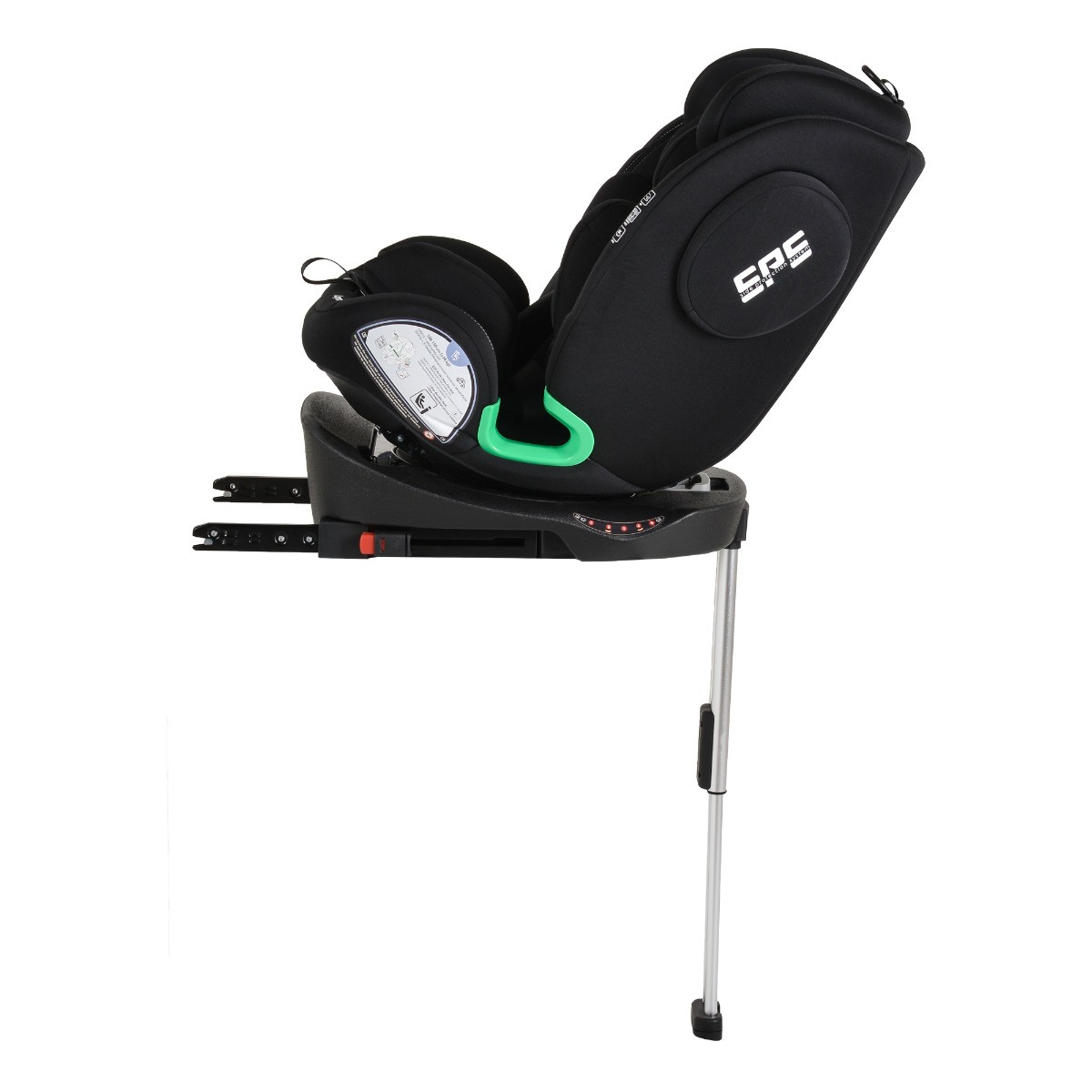 Moni Legend Black 40-150 cm 360° i-Size Autostoel