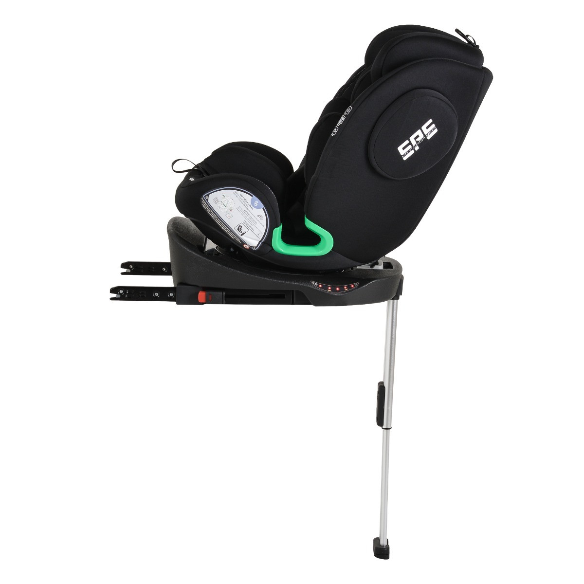 Moni Legend Black 40-150 cm 360° i-Size Autostoel