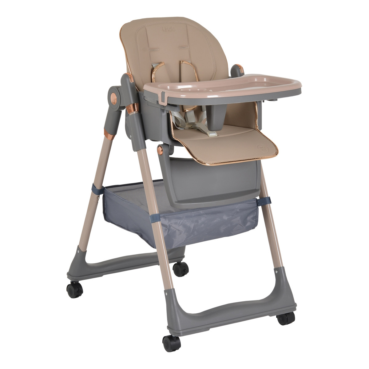 Moni Lindo Beige Kinderstoel incl. Accessoires