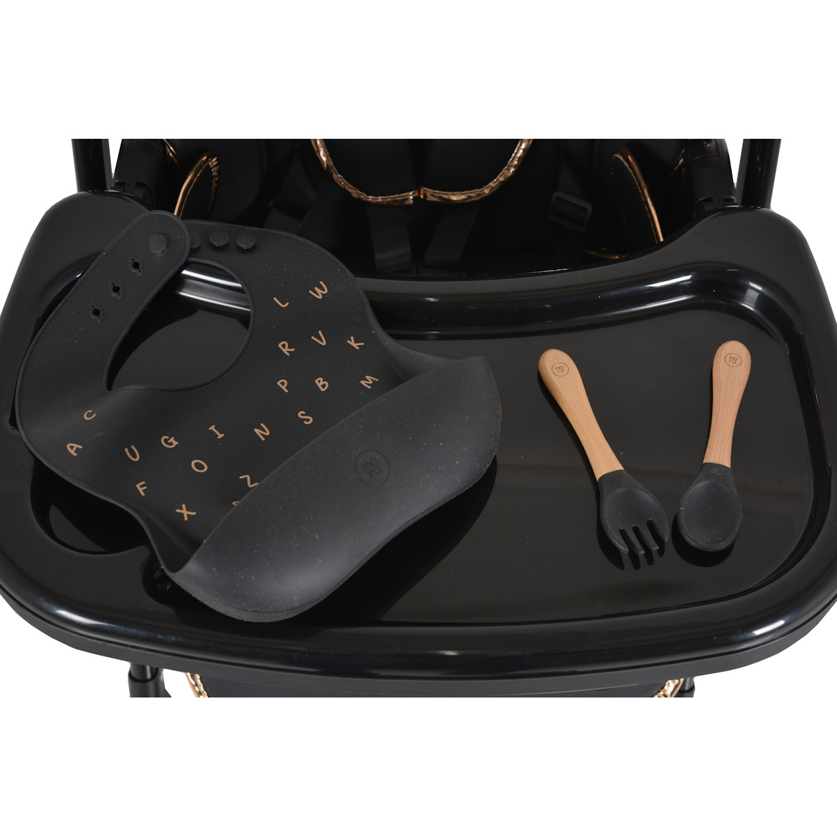 Moni Lindo Black Kinderstoel incl. Accessoires