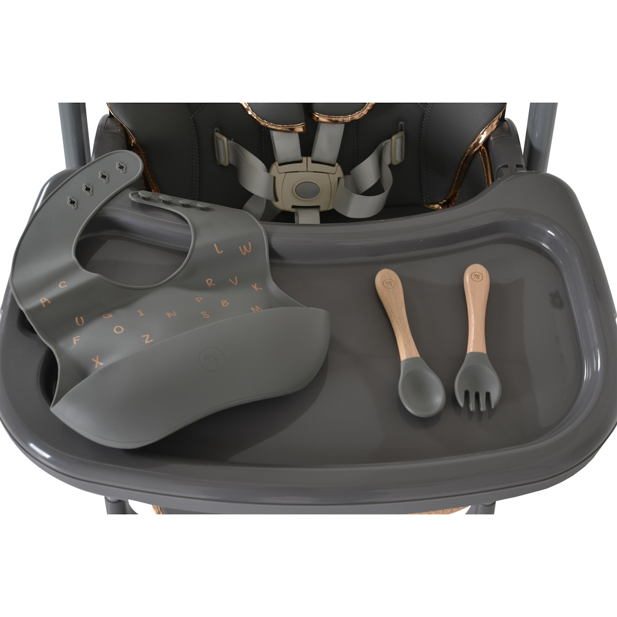 Moni Lindo Grey Kinderstoel incl. Accessoires