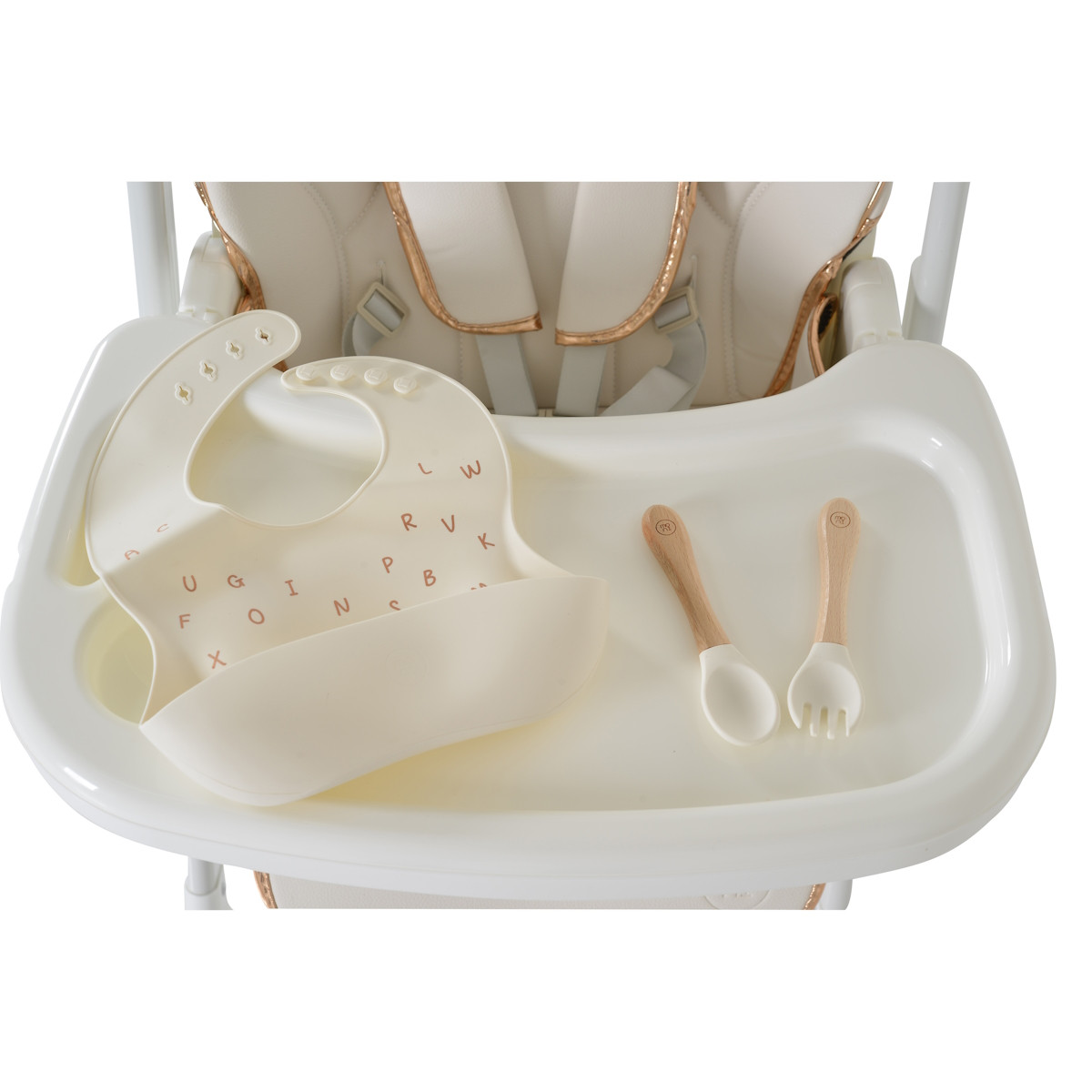 Moni Lindo White Kinderstoel incl. Accessoires