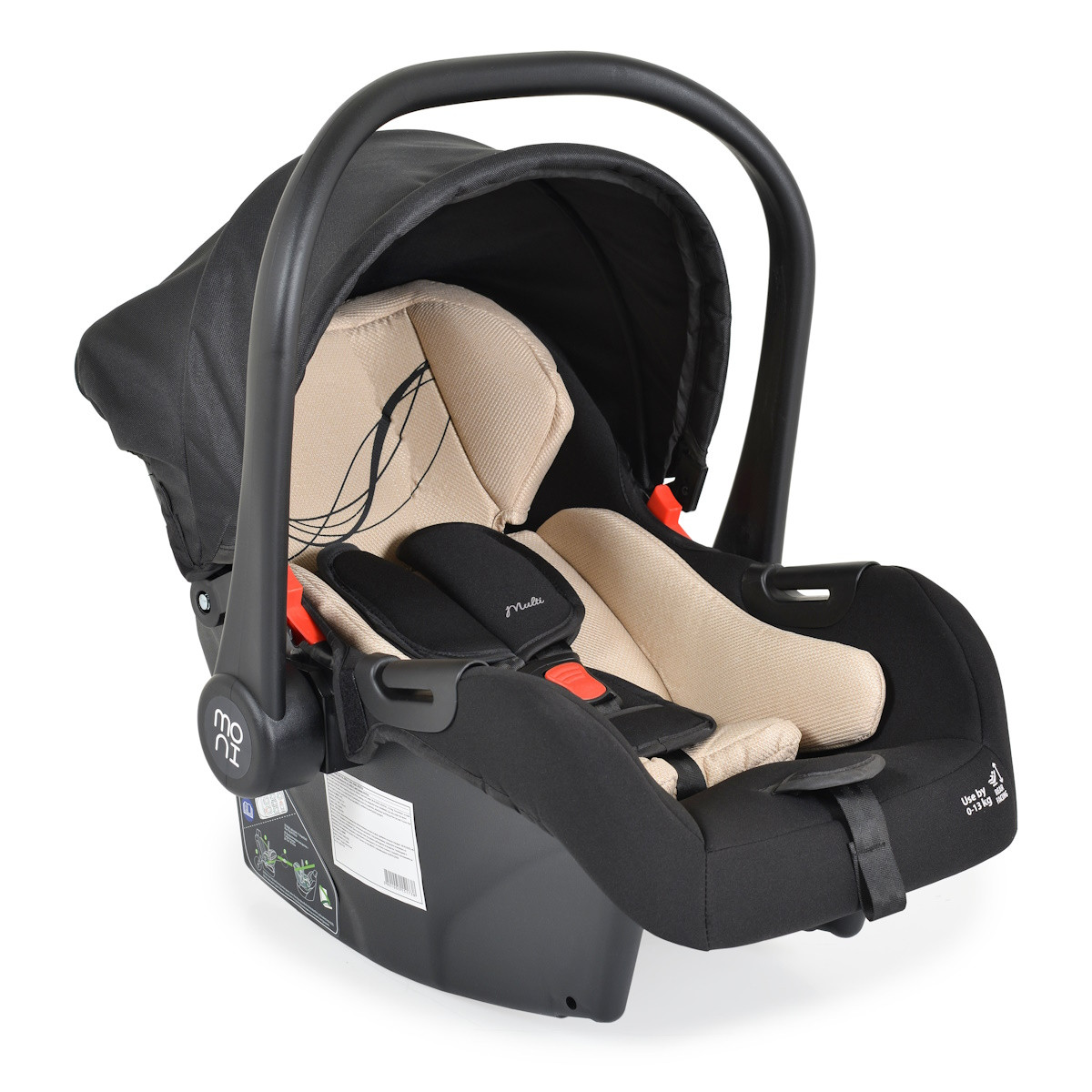 Moni Multi Beige 40-87 cm i-Size Autostoel