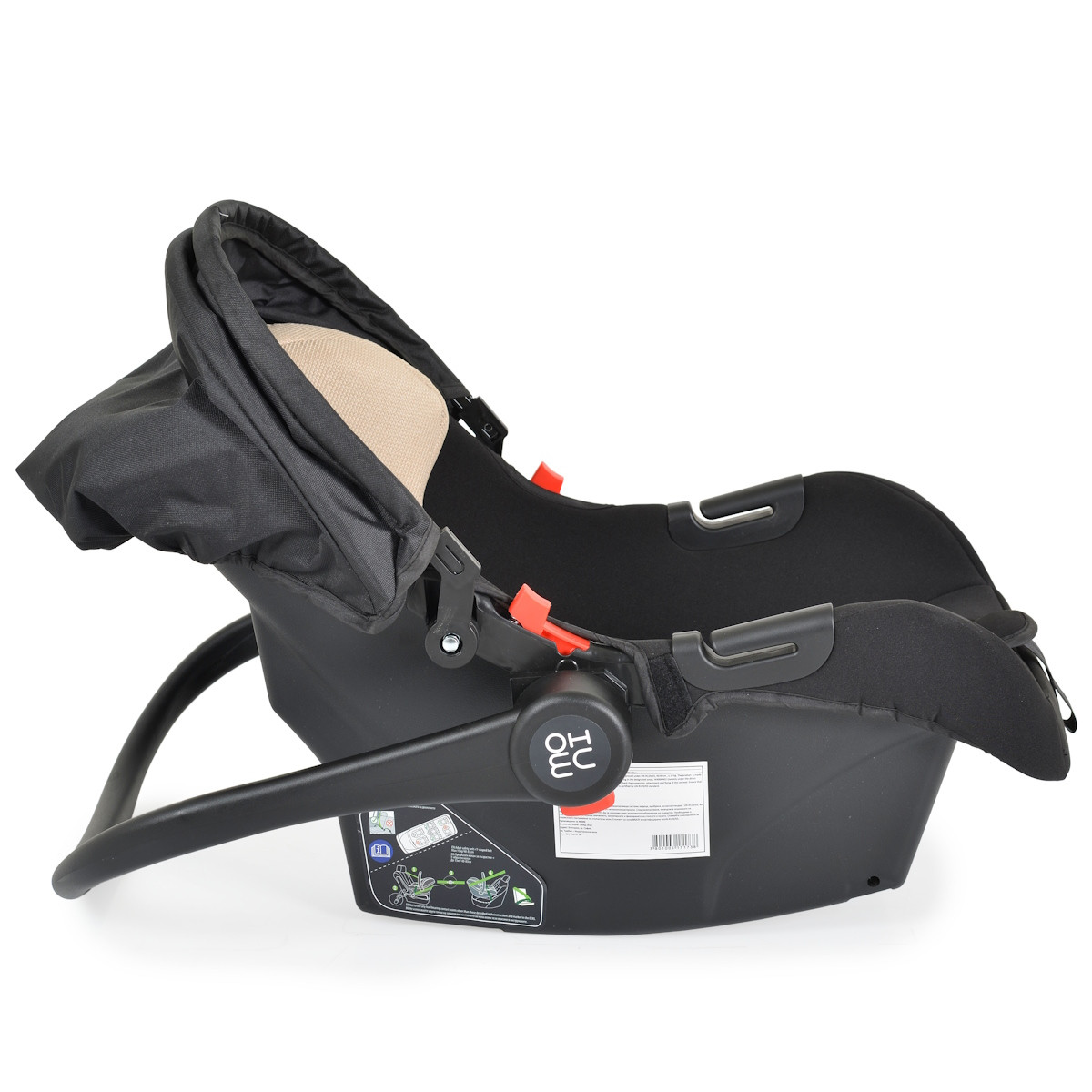 Moni Multi Beige 40-87 cm i-Size Autostoel