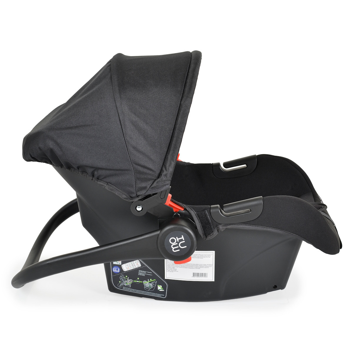 Moni Multi Black 40-87 cm i-Size Autostoel