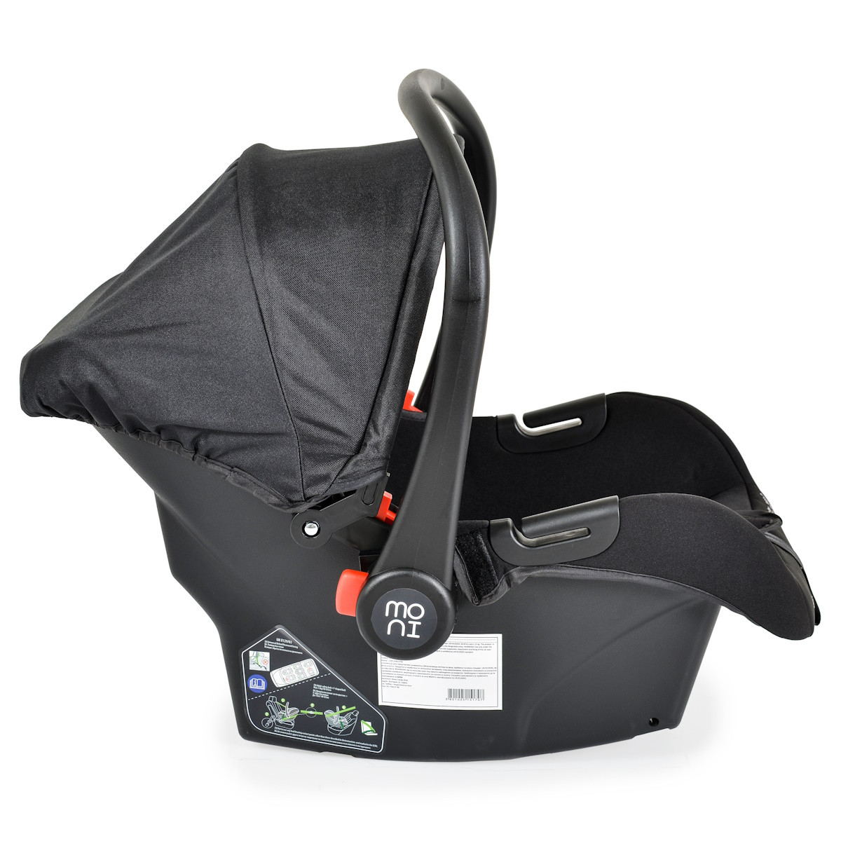 Moni Multi Black 40-87 cm i-Size Autostoel