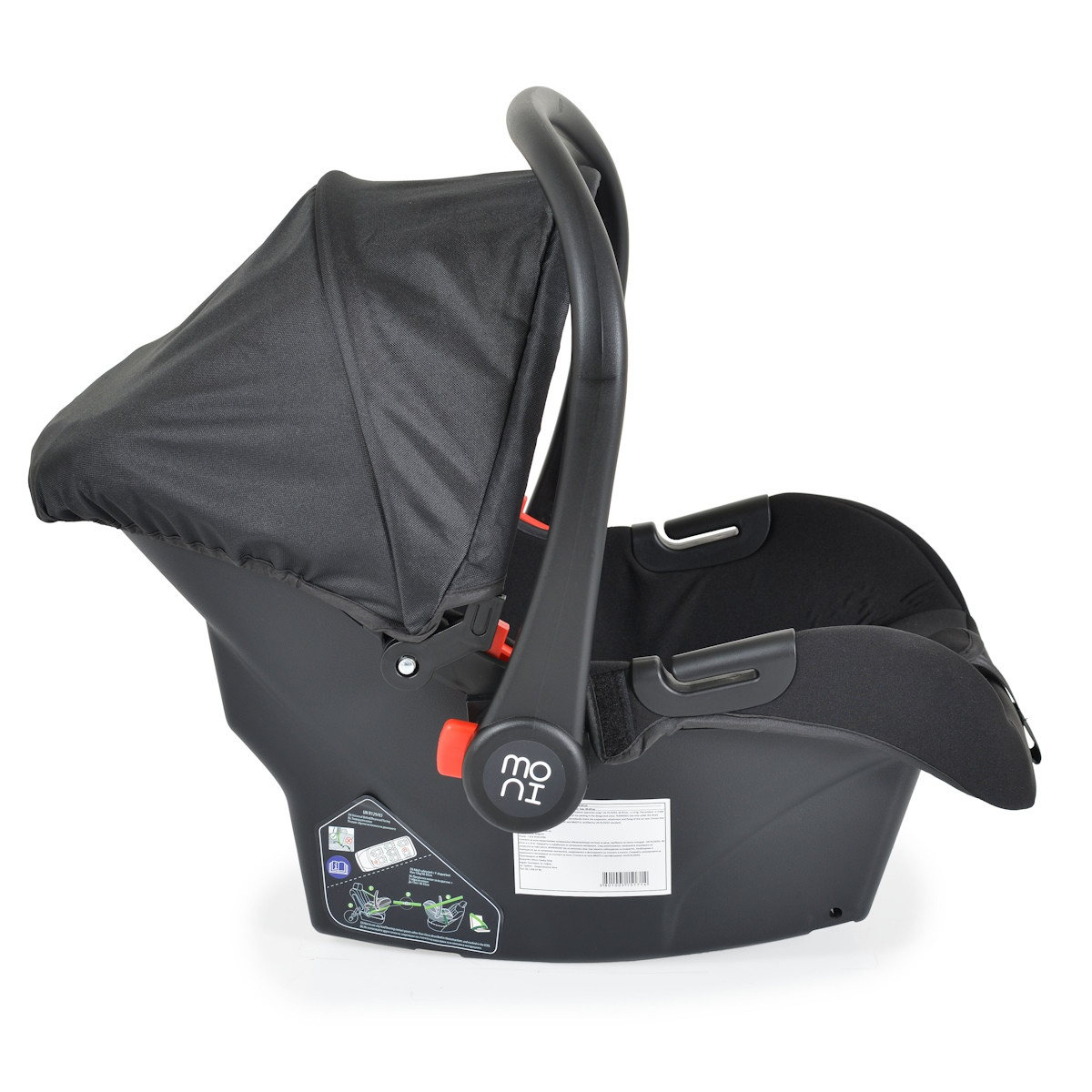 Moni Multi Grey 40-87 cm i-Size Autostoel