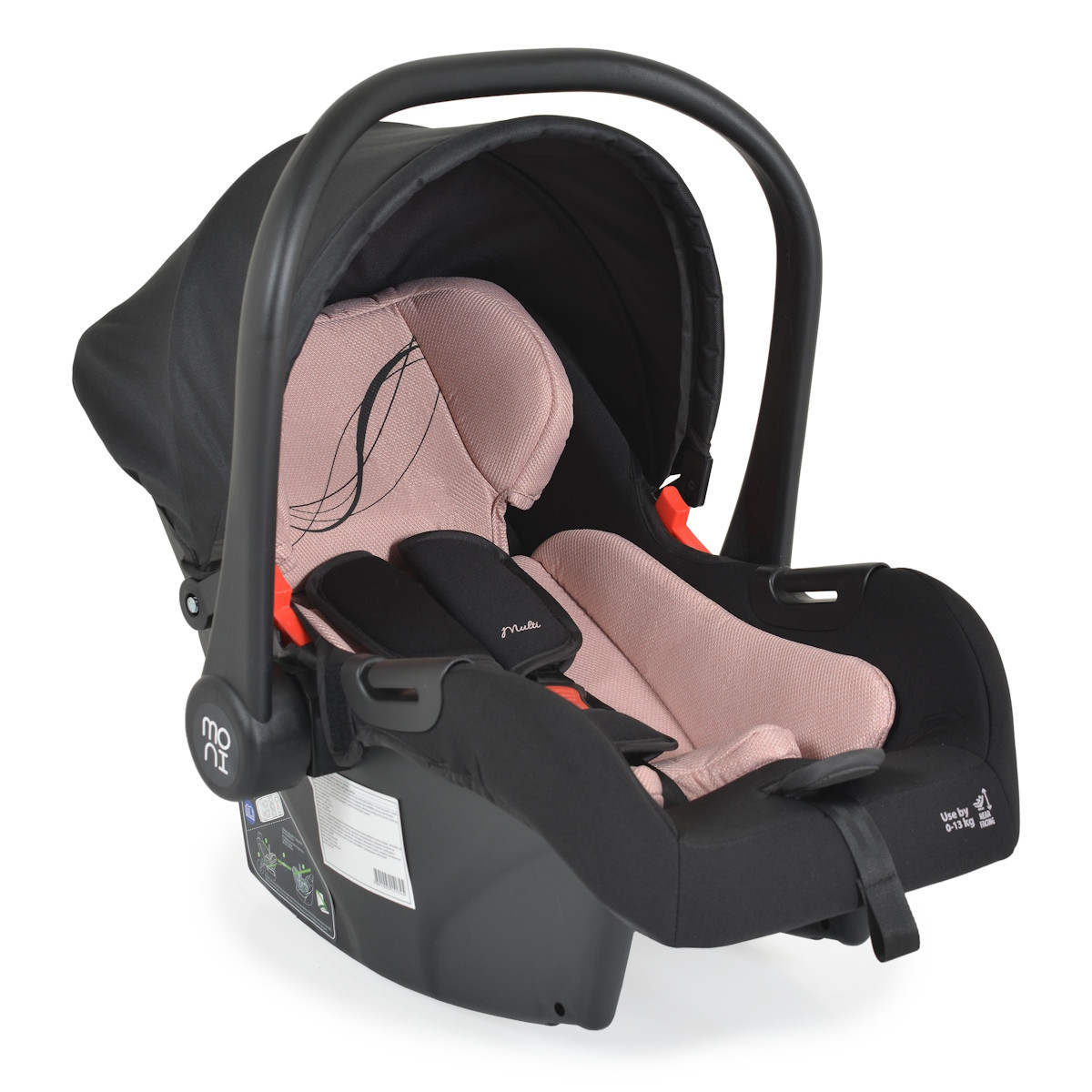 Moni Multi Pink 40-87 cm i-Size Autostoel