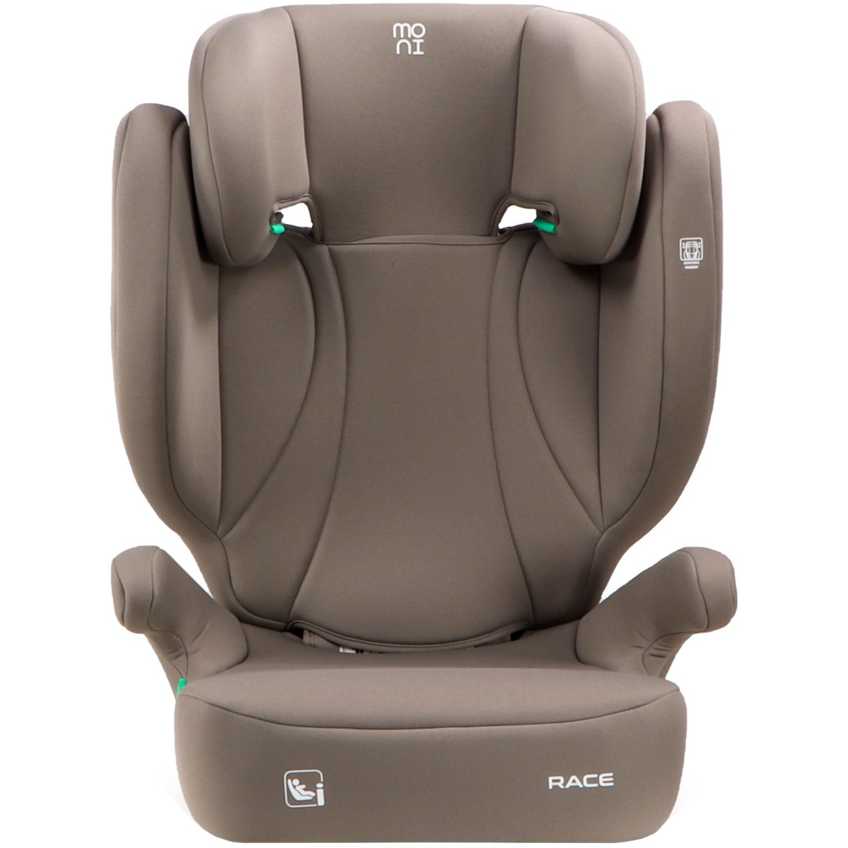 Moni Race Cool Beige 100-150 cm i-Size Autostoel