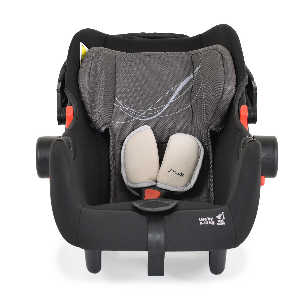 Moni Rio Black 3-in-1 Combi Kinderwagen Incl. i-Size Autostoel