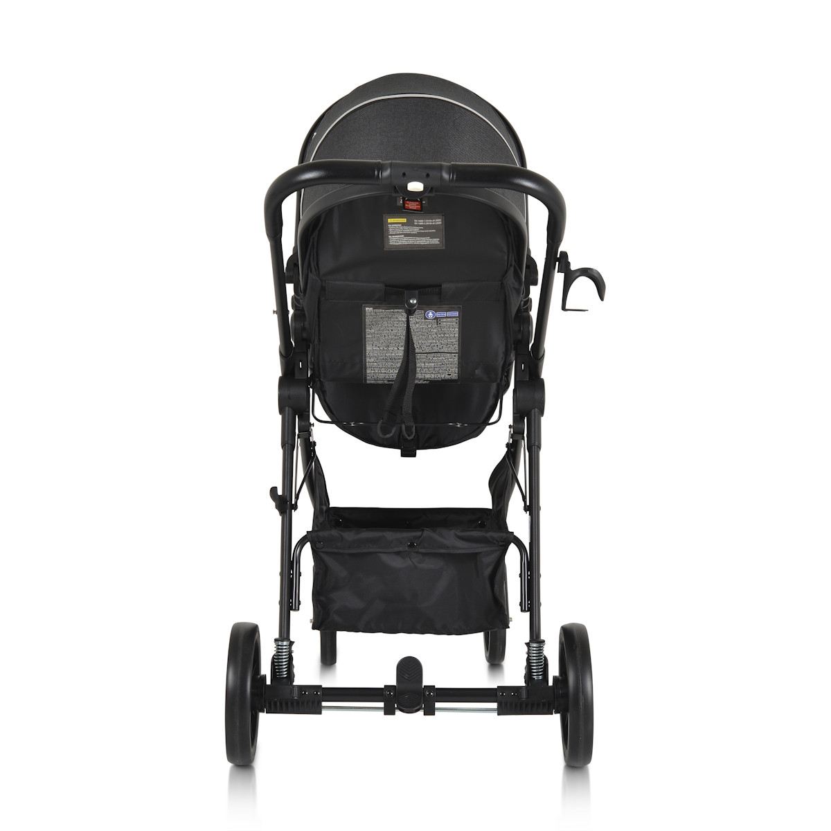 Moni Rio Black 3-in-1 Combi Kinderwagen Incl. i-Size Autostoel