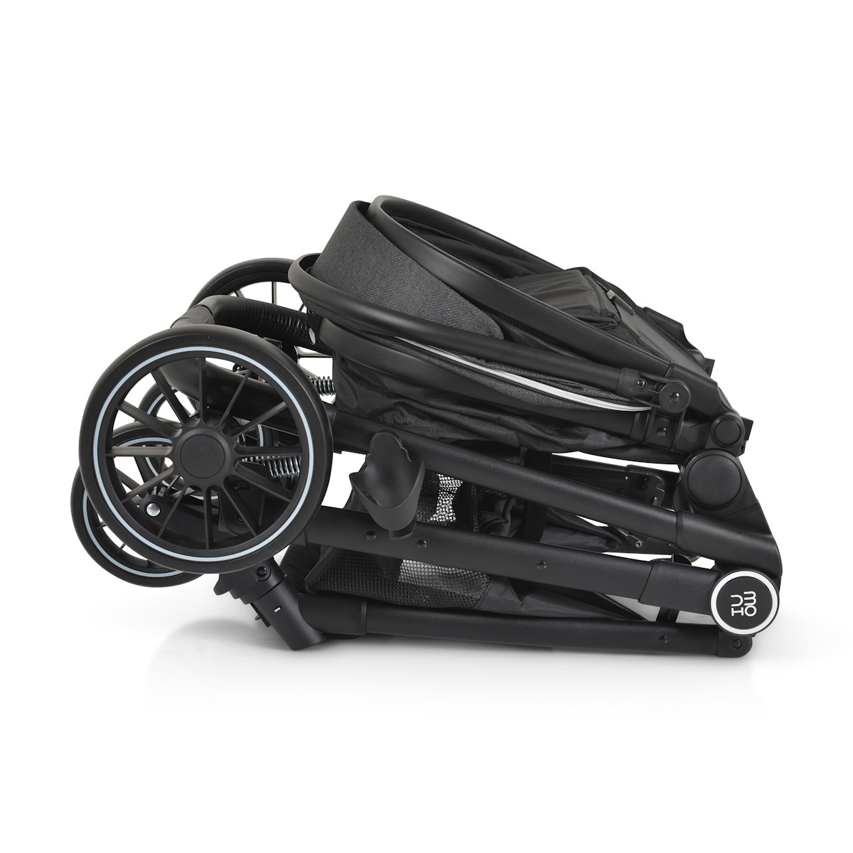 Moni Rio Black 3-in-1 Combi Kinderwagen Incl. i-Size Autostoel