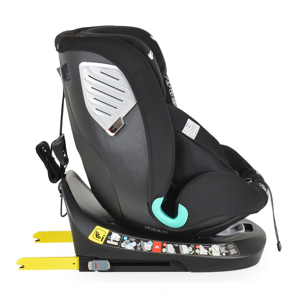 Moni Serengeti Black 40-150 cm i-Size 360° Autostoel