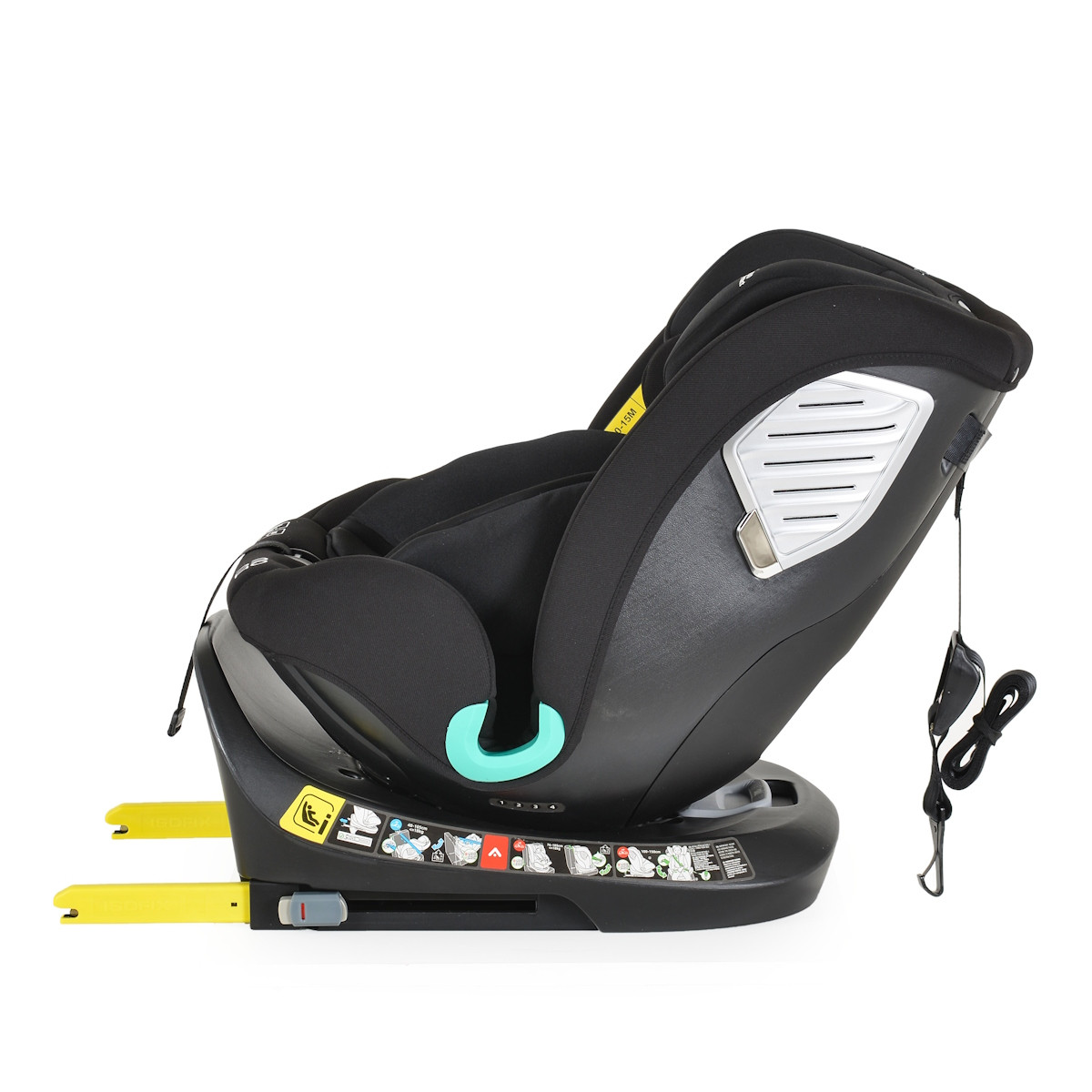 Moni Serengeti Black 40-150 cm i-Size 360° Autostoel