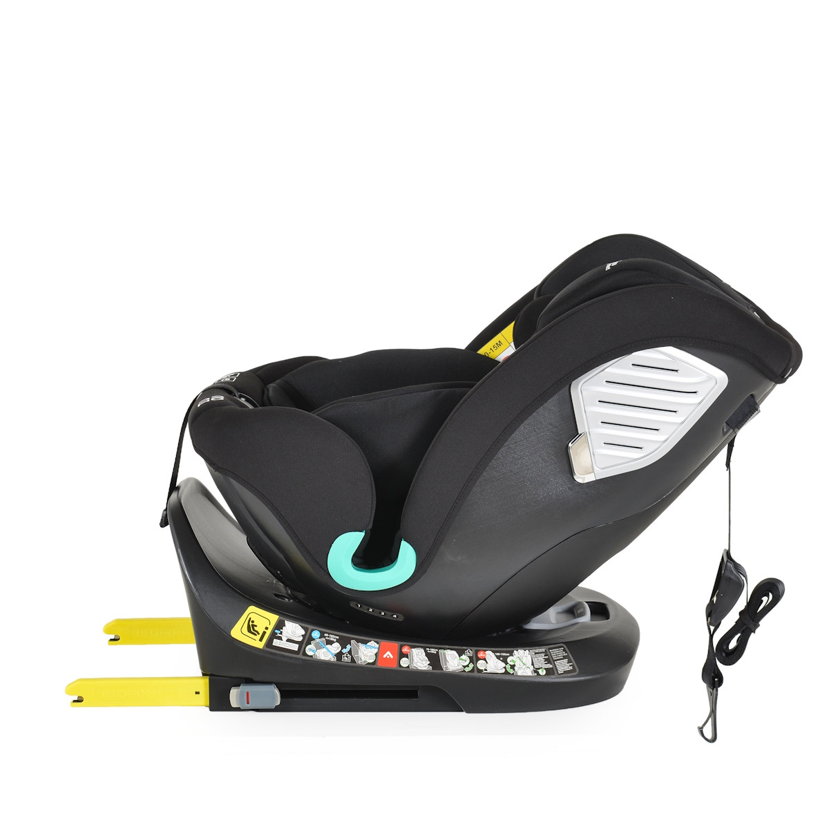 Moni Serengeti Black 40-150 cm i-Size 360° Autostoel