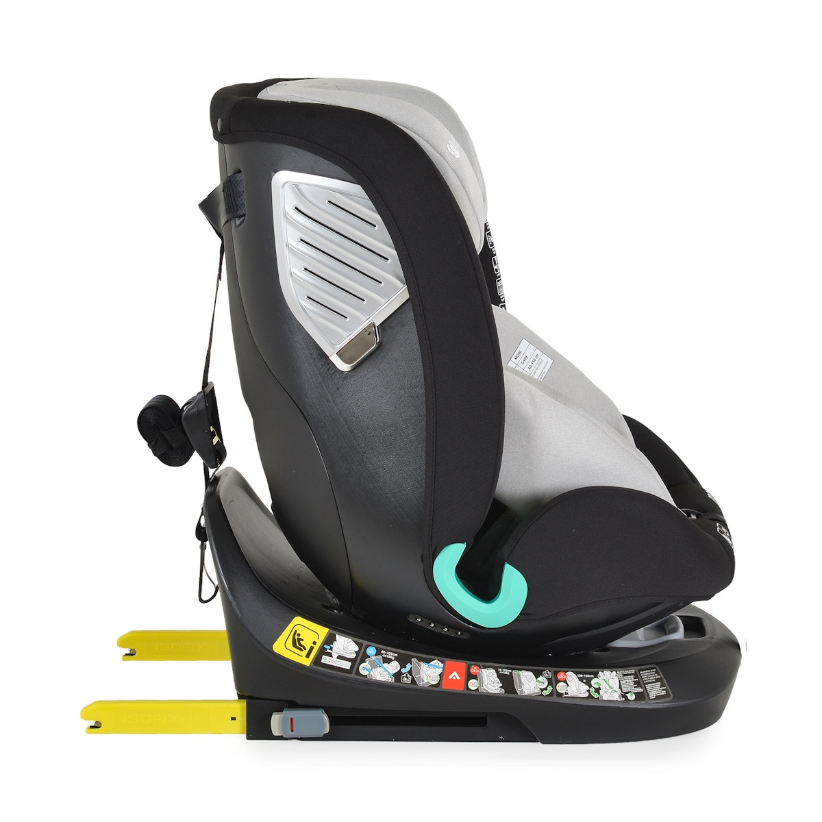 Moni Serengeti Light Grey 40-150 cm i-Size 360° Autostoel