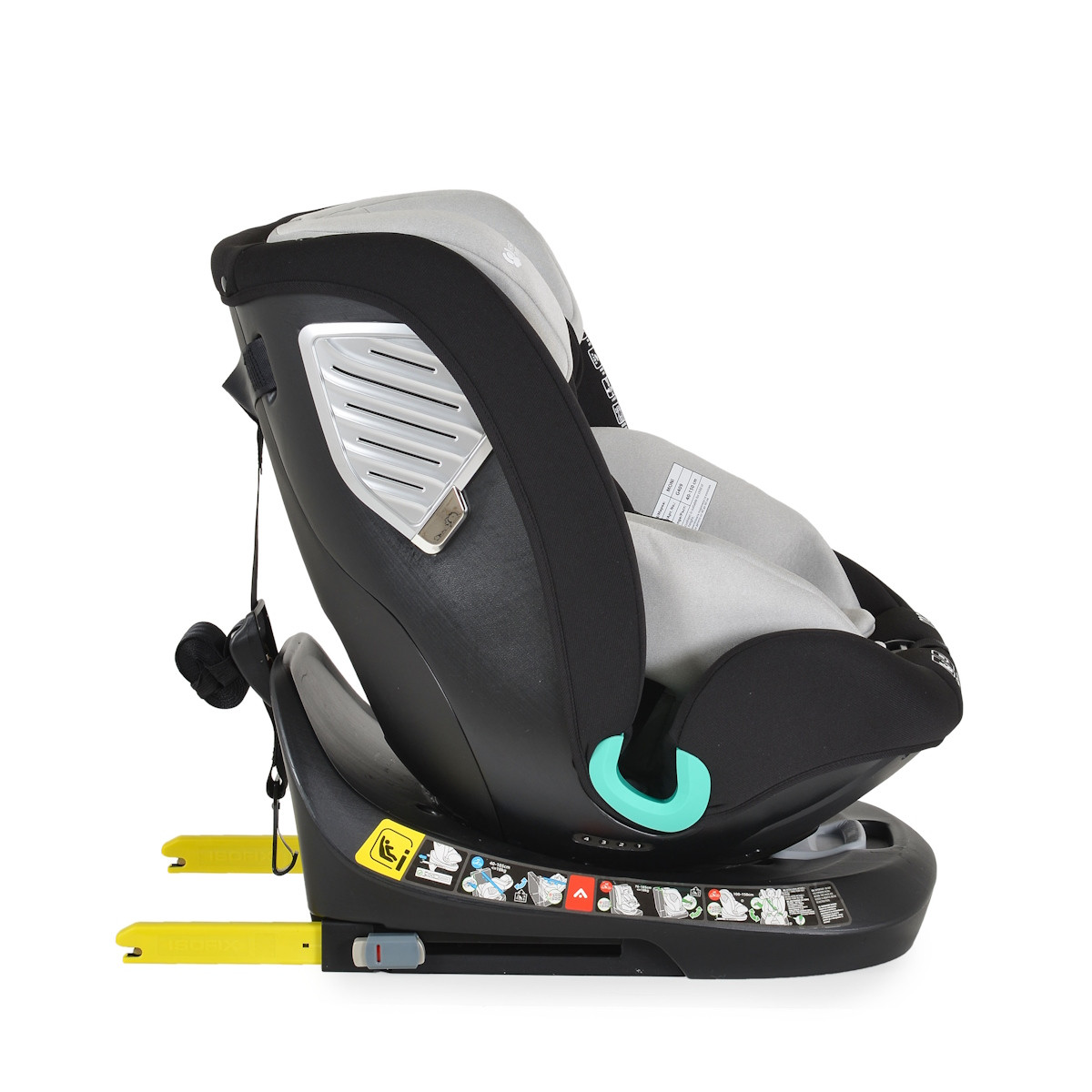 Moni Serengeti Light Grey 40-150 cm i-Size 360° Autostoel