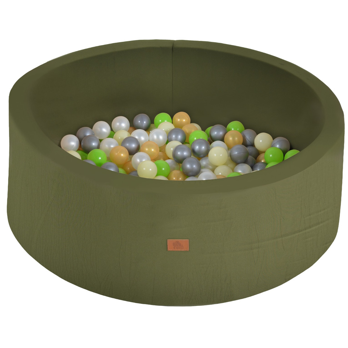 Moni Toys Dark Green Ballenbak incl. 200 ballen