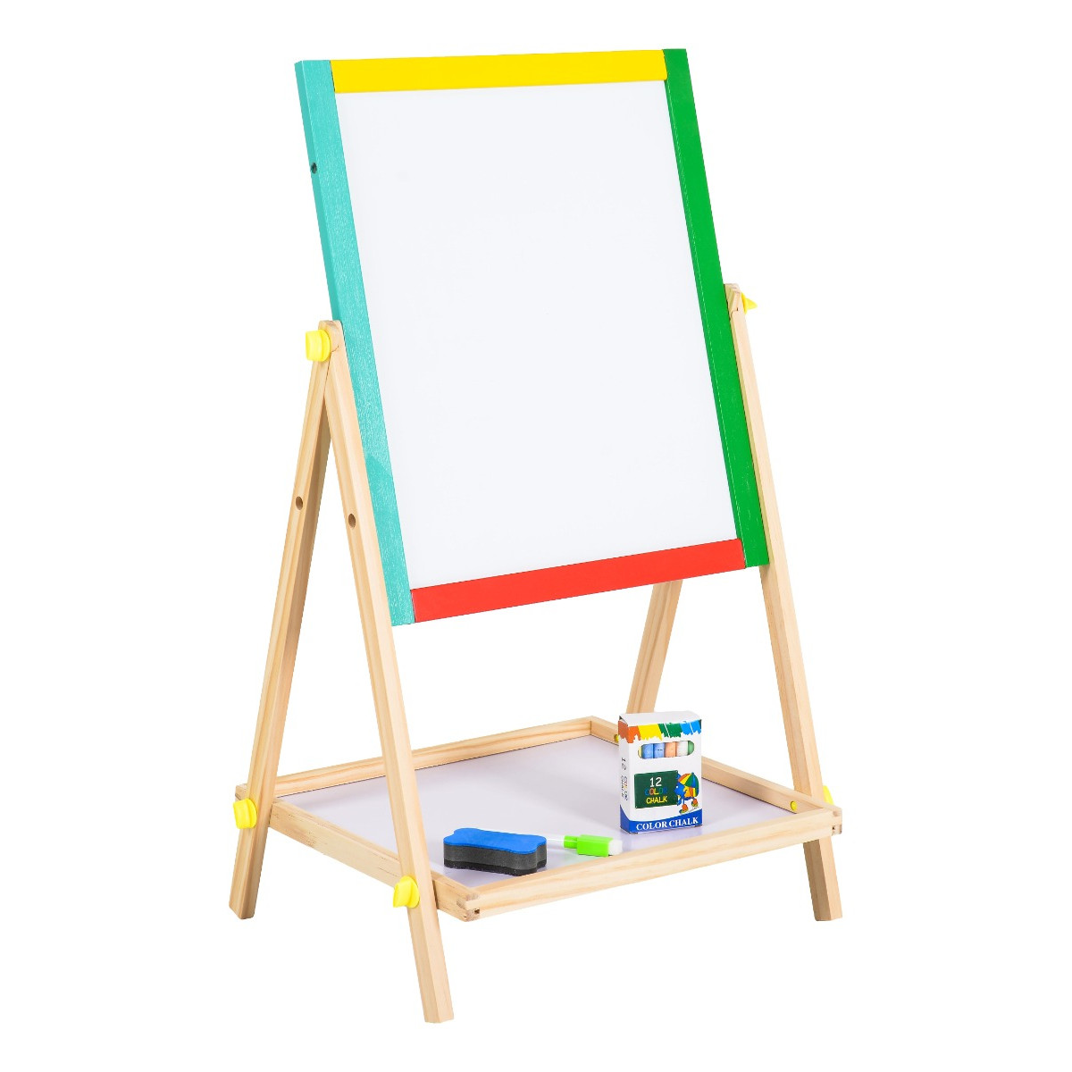 Moni Toys Multicolor Houten Magneet- en Tekenbord