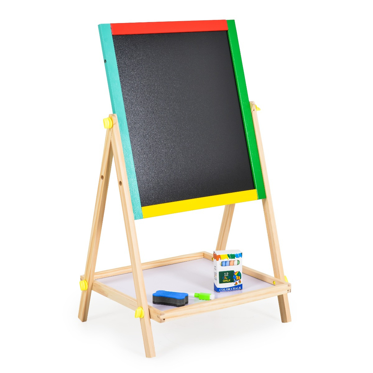 Moni Toys Multicolor Houten Magneet- en Tekenbord