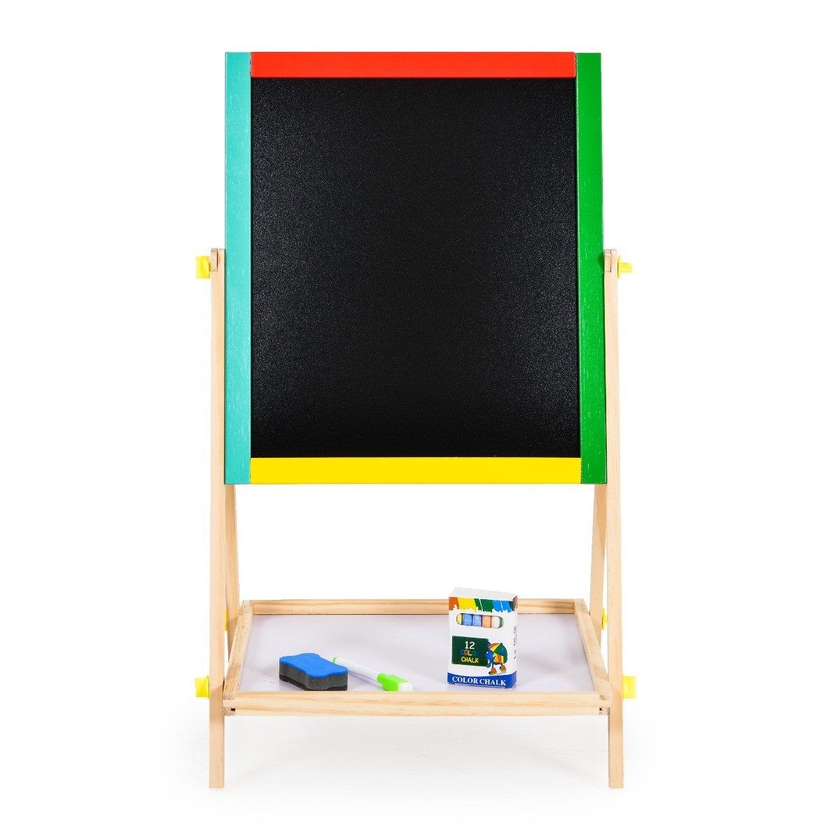 Moni Toys Multicolor Houten Magneet- en Tekenbord