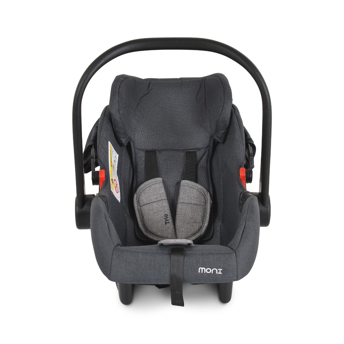 Cangaroo Midas Grey 3-in-1 Combi Kinderwagen incl. i-Size Autostoel