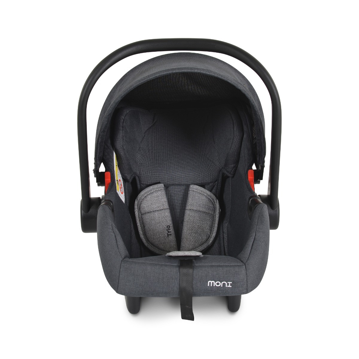 Cangaroo Midas Grey 3-in-1 Combi Kinderwagen incl. i-Size Autostoel