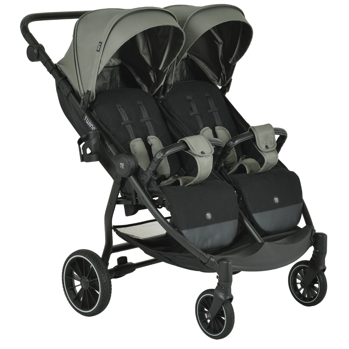 Moni TwinGo Mineral Green Duowagen
