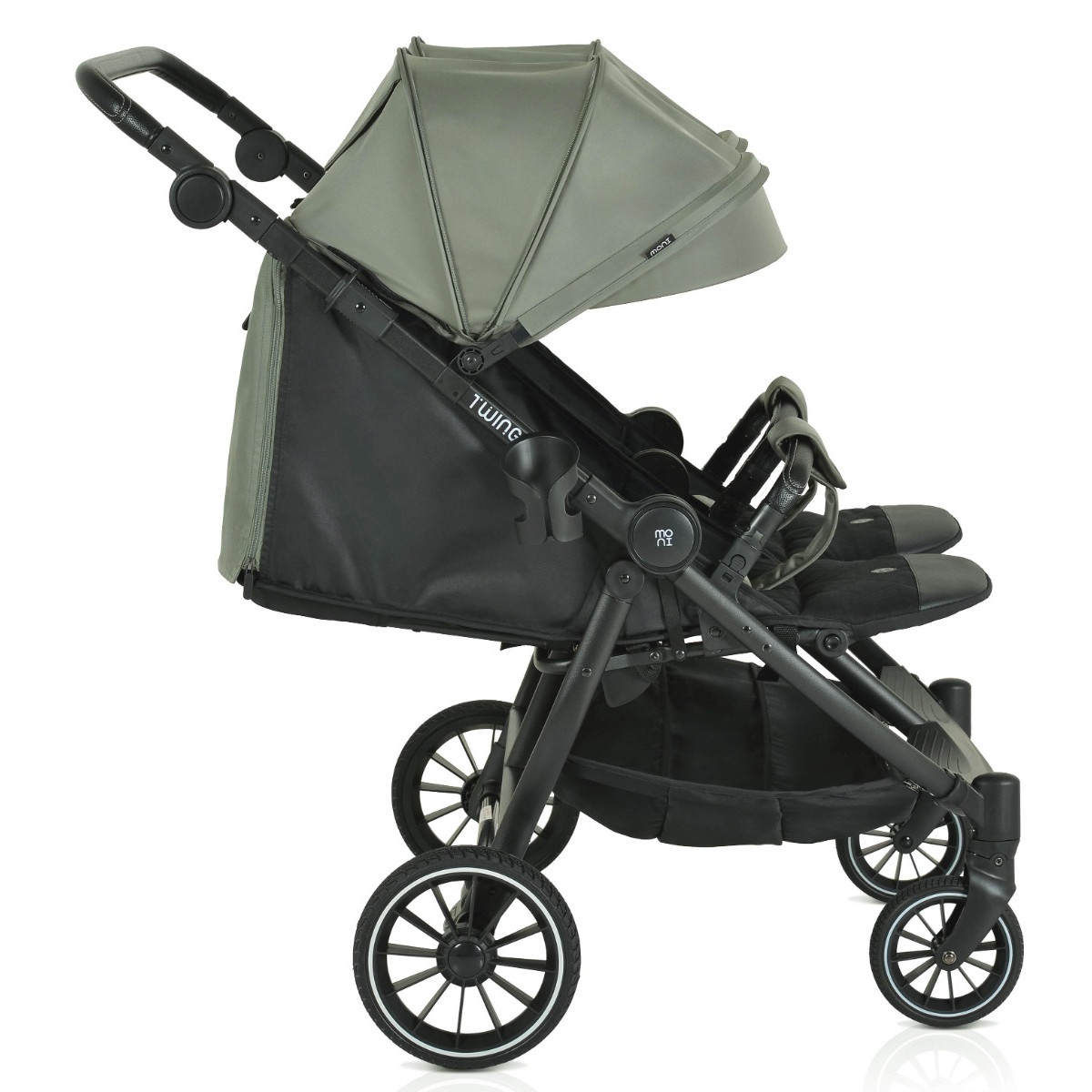 Moni TwinGo Mineral Green Duowagen