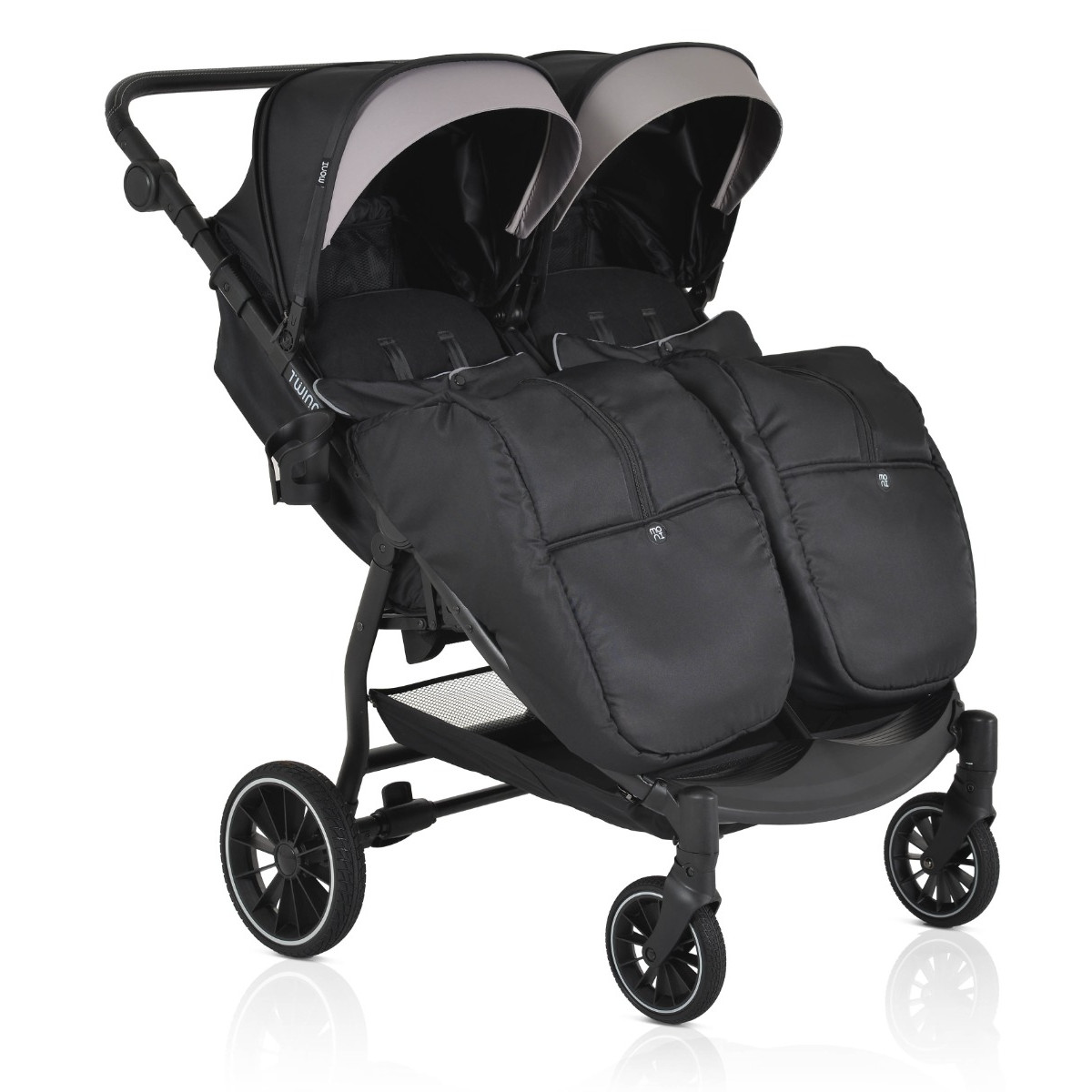 Moni TwinGo Onyx Duowagen
