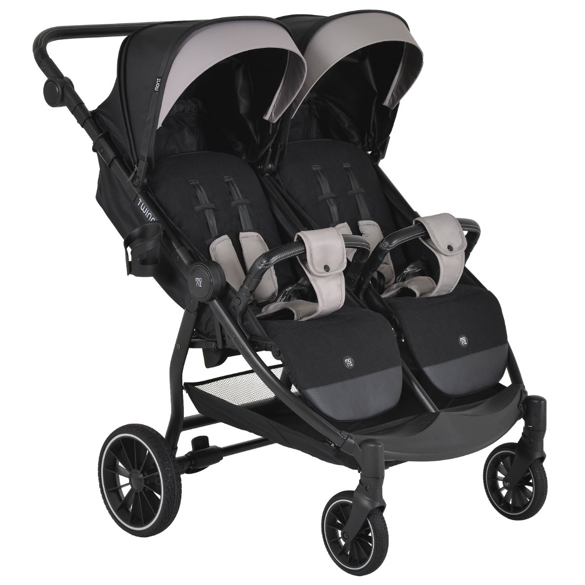 Moni TwinGo Onyx Duowagen
