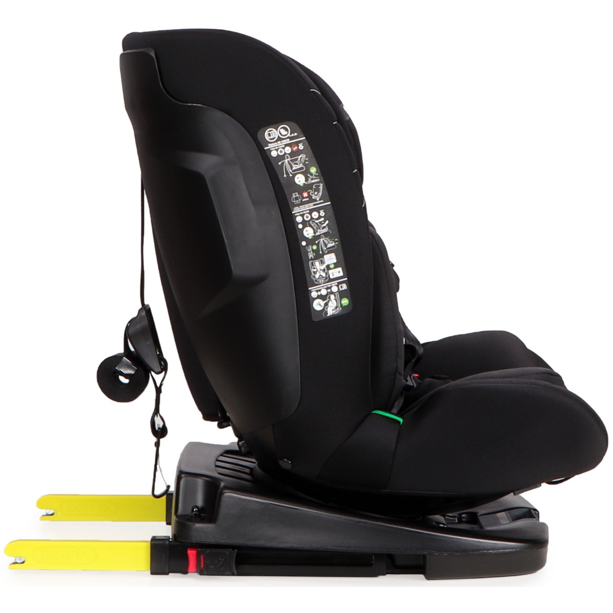 Moni Vamos Intence Black 40-150 cm 360° i-Size Autostoel