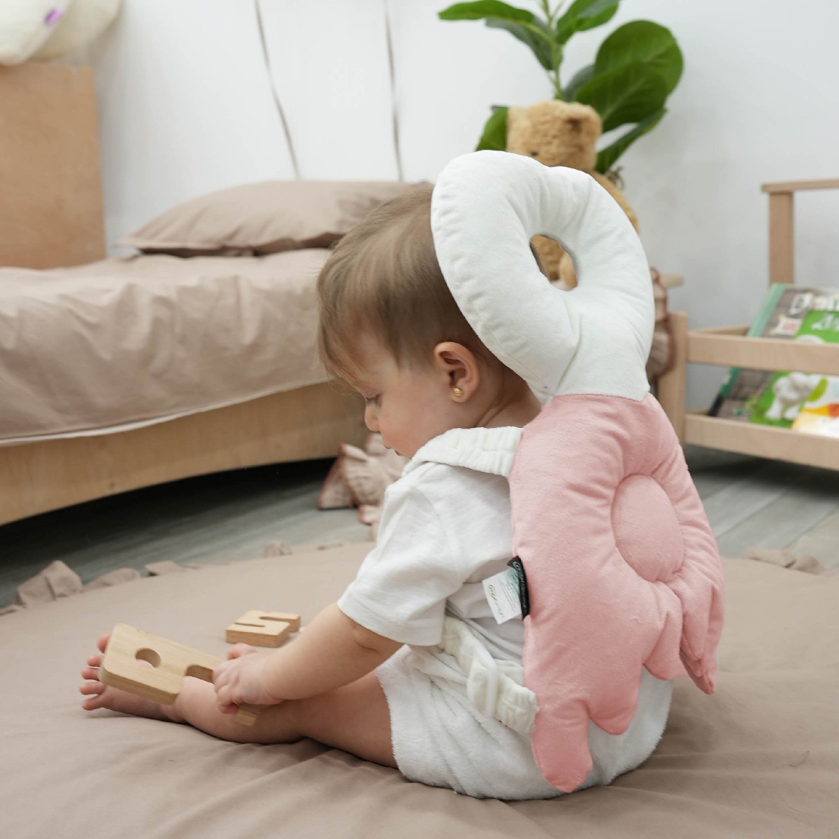 Mordesign Angel Wings Powder Baby Hoofd- en Nekbeschermer