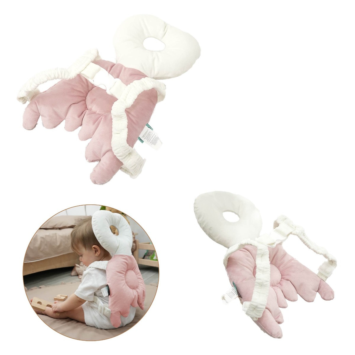Mordesign Angel Wings Powder Baby Hoofd- en Nekbeschermer