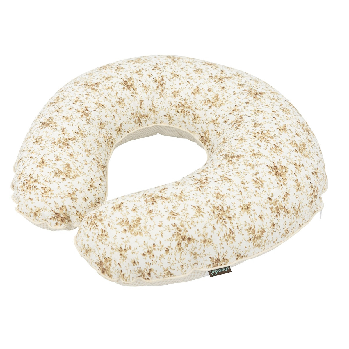 Mordesign Beige Flowers Voedingskussen