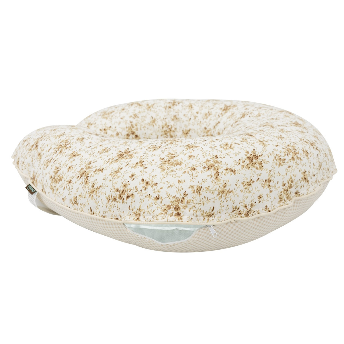 Mordesign Beige Flowers Voedingskussen