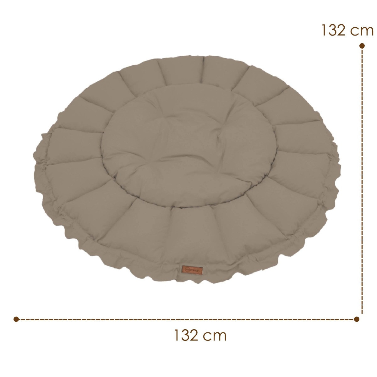 Mordesign Cappuccino 2-in-1 Rond Speelkleed