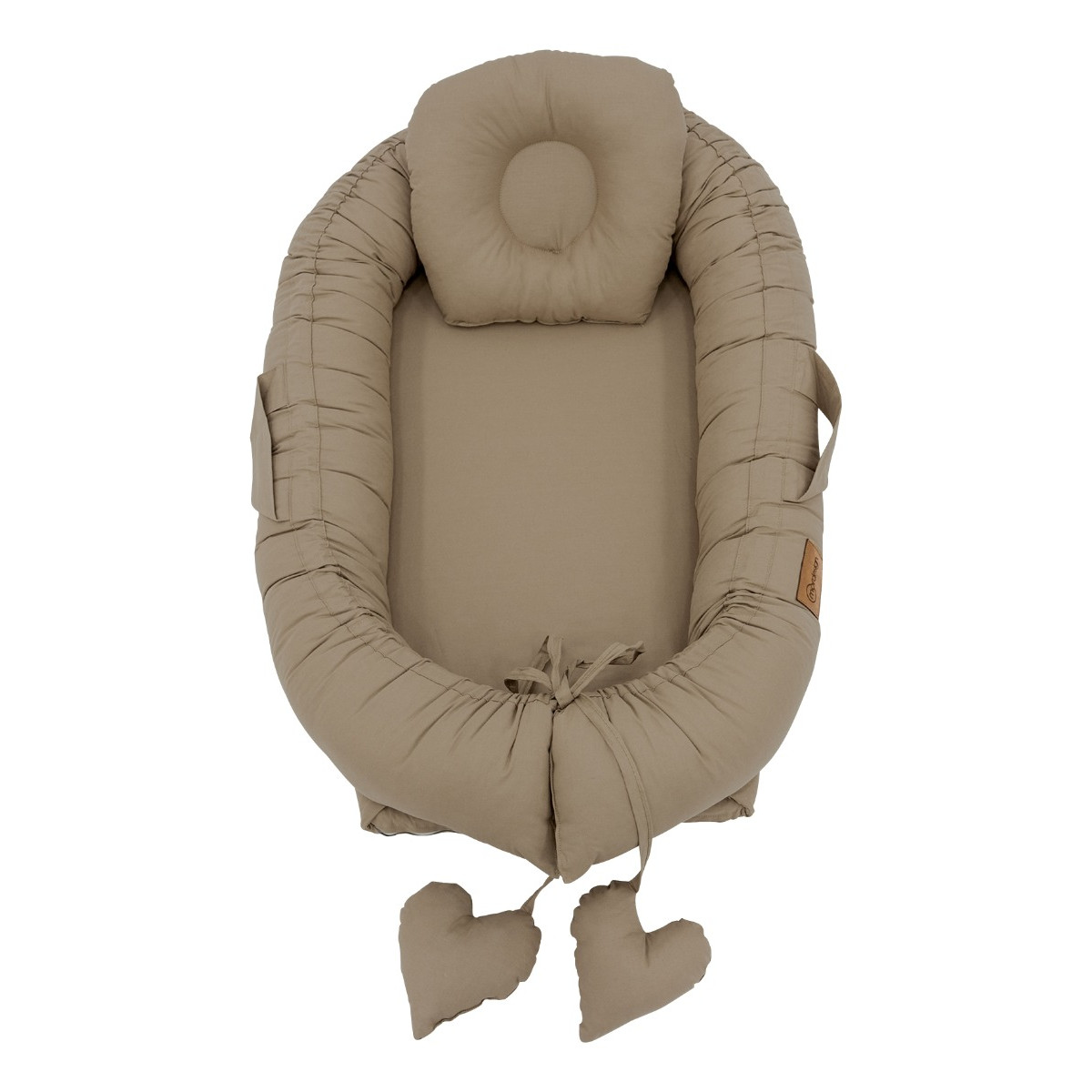 Mordesign Cappuccino Babynest met Kussen