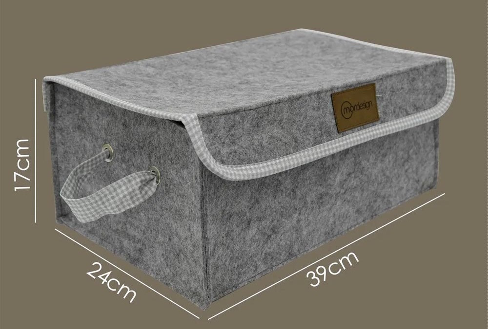 Mordesign Grey Opbergbox