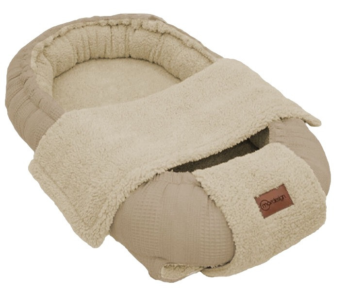 Mordesign Morteddy Beige Omkeerbaar Babynest