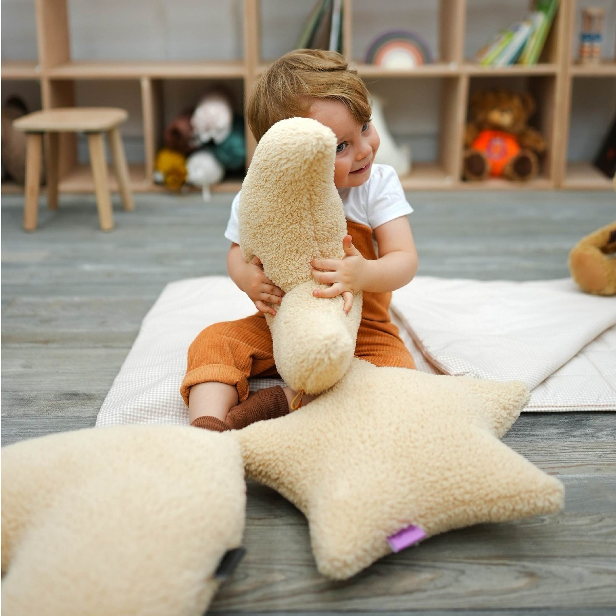 Mordesign Morteddy Star Buff Decoratie Kussen