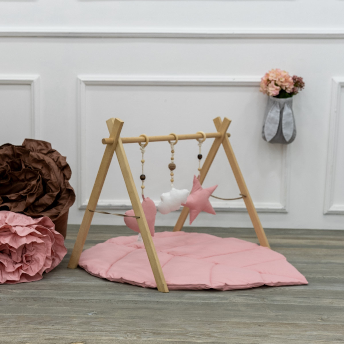 Mordesign Pink Baby Gym met Speelkleed